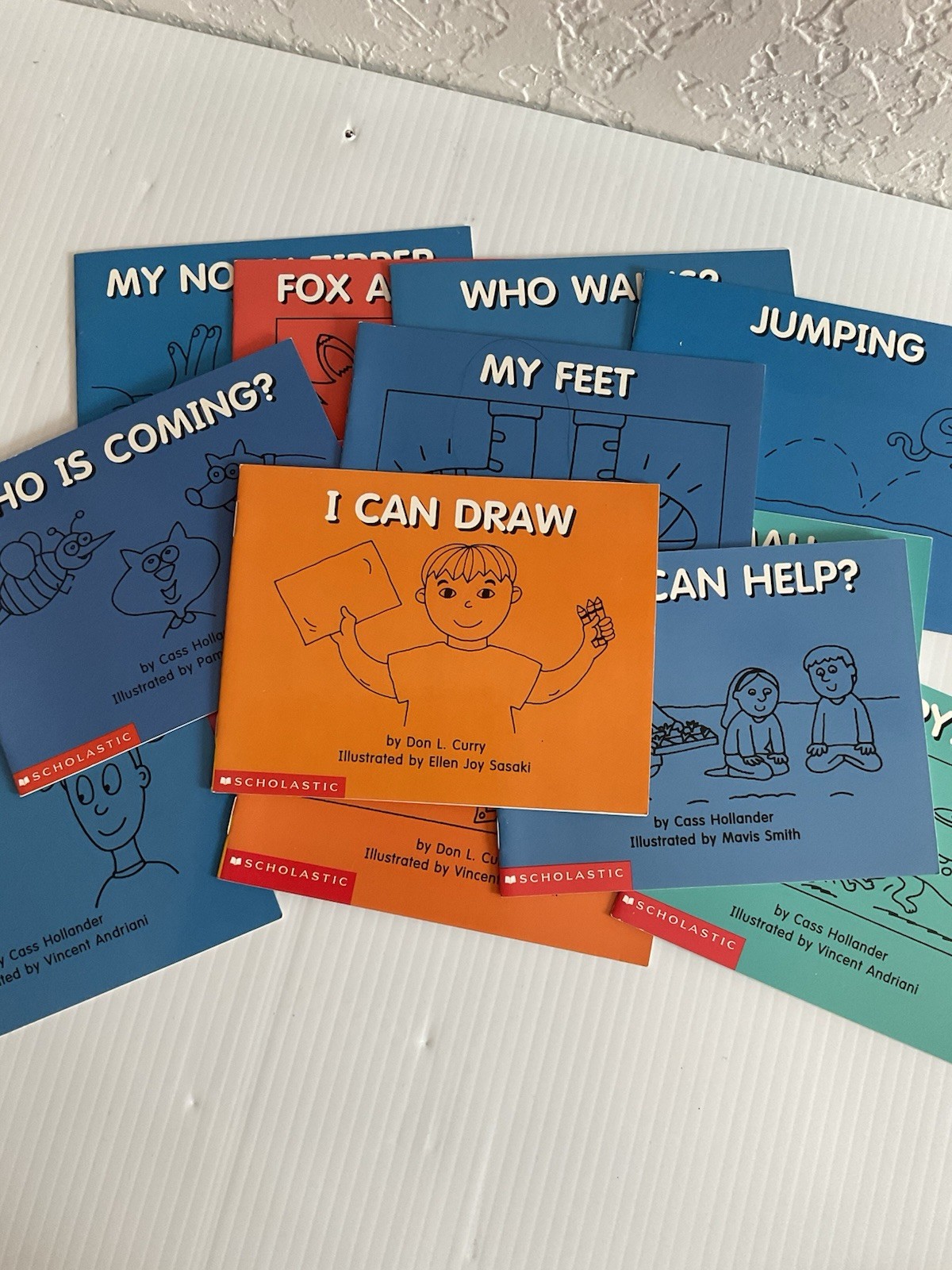 Vintage 1996 Scholastic My Books Phonic Element Book Lot Of 14