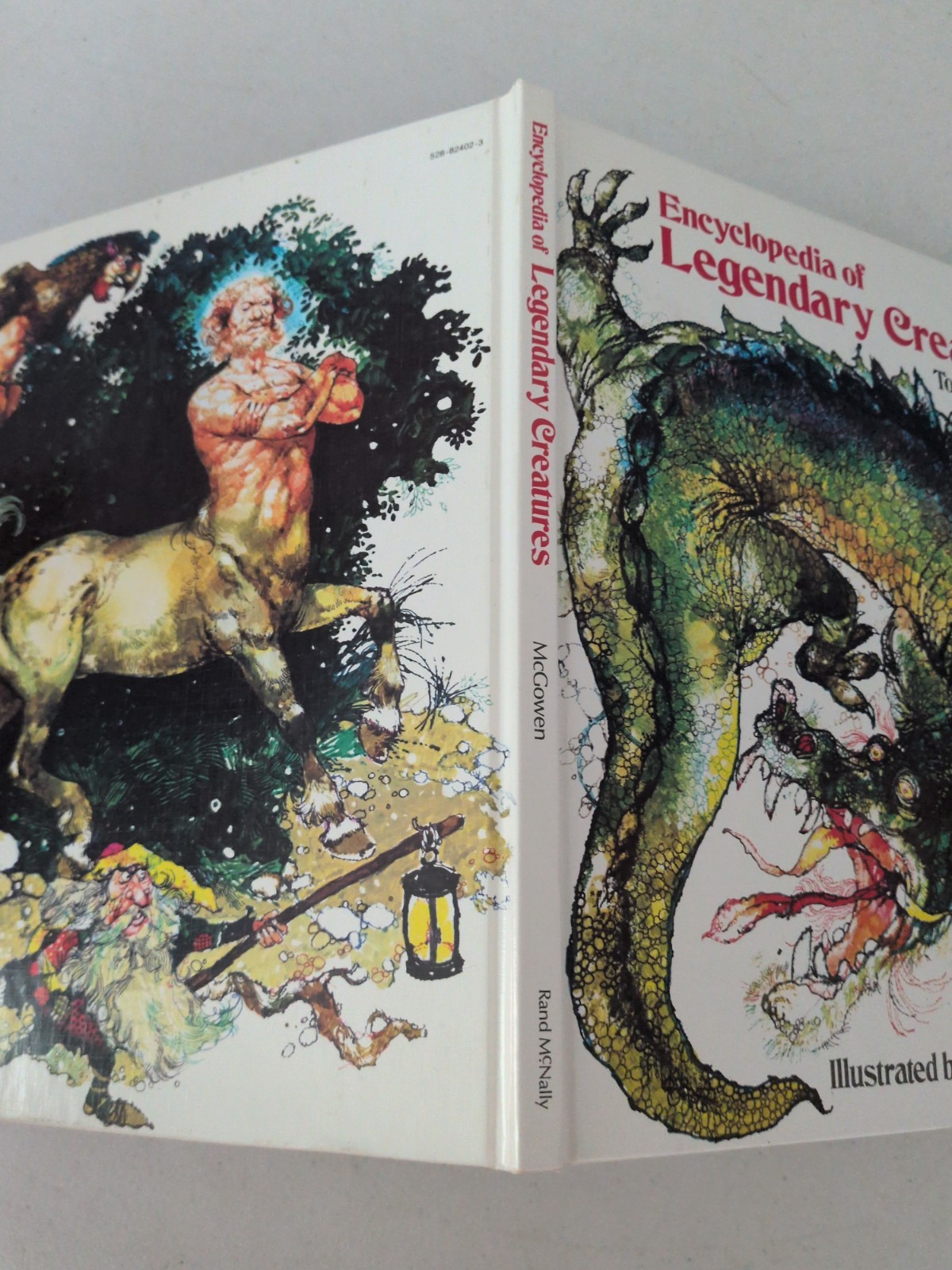 Encyclopedia of Legendary Creatures by Tom McGowen Illus. Victor G. Ambrus. Lib