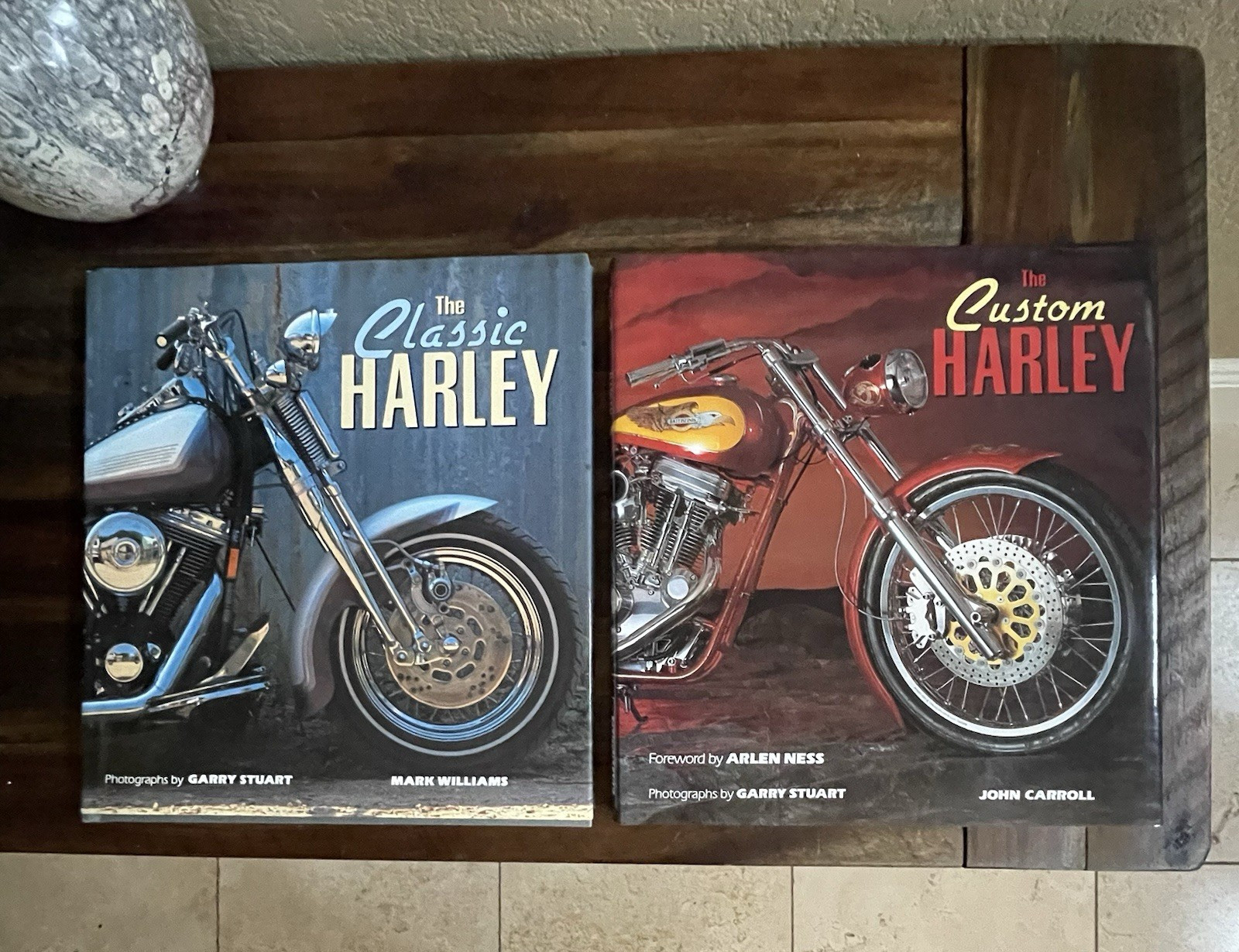 Vintage Harley-Davidson Book Set w/ Dust Jackets – Classic & Custom 1990s