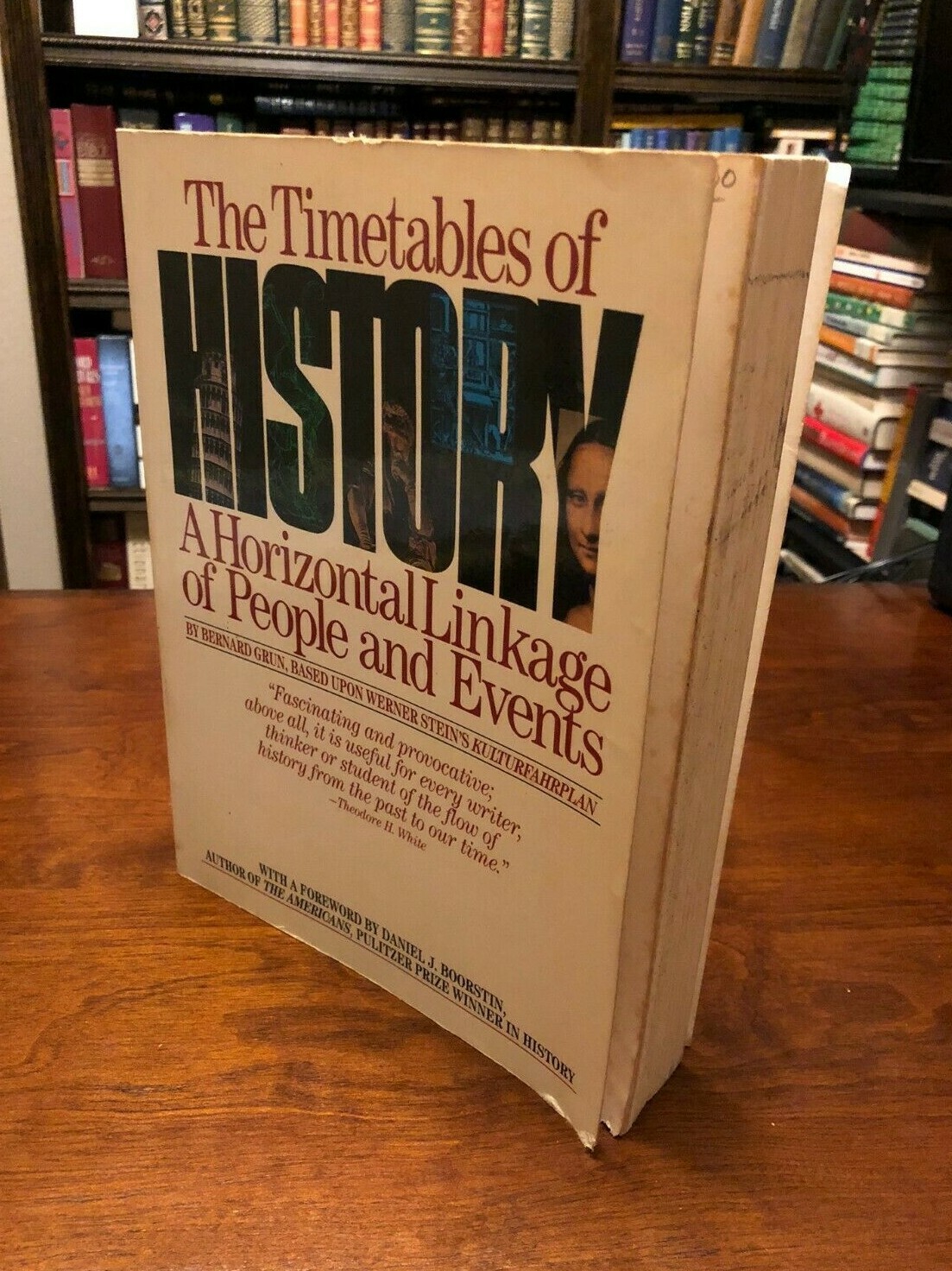 THE TIMETABLES OF HISTORY: Horizontal Linkage of People & Events by Bernard Grun