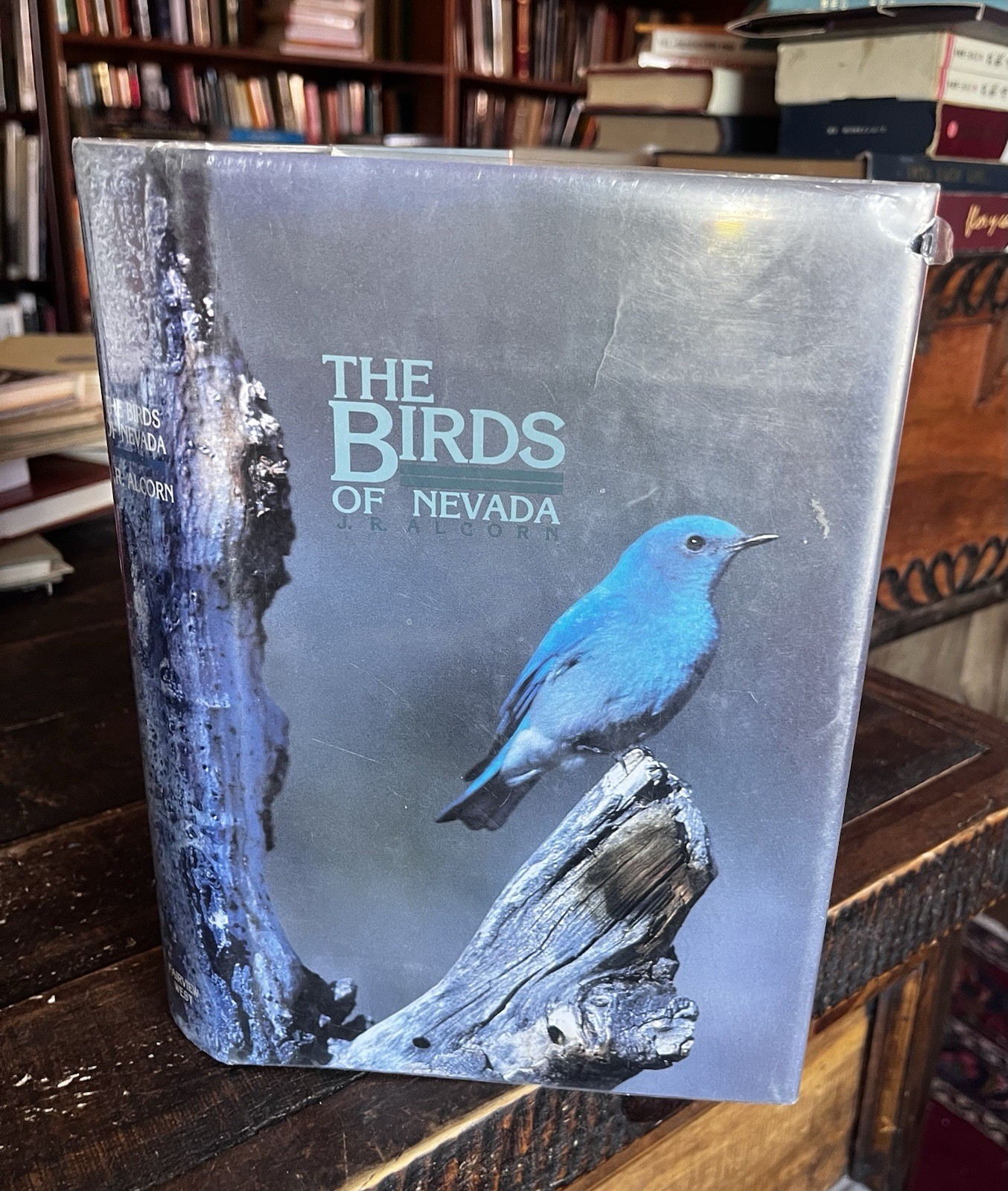 SIGNED The Birds of Nevada by J. R. Alcorn Ornithology Bird Book