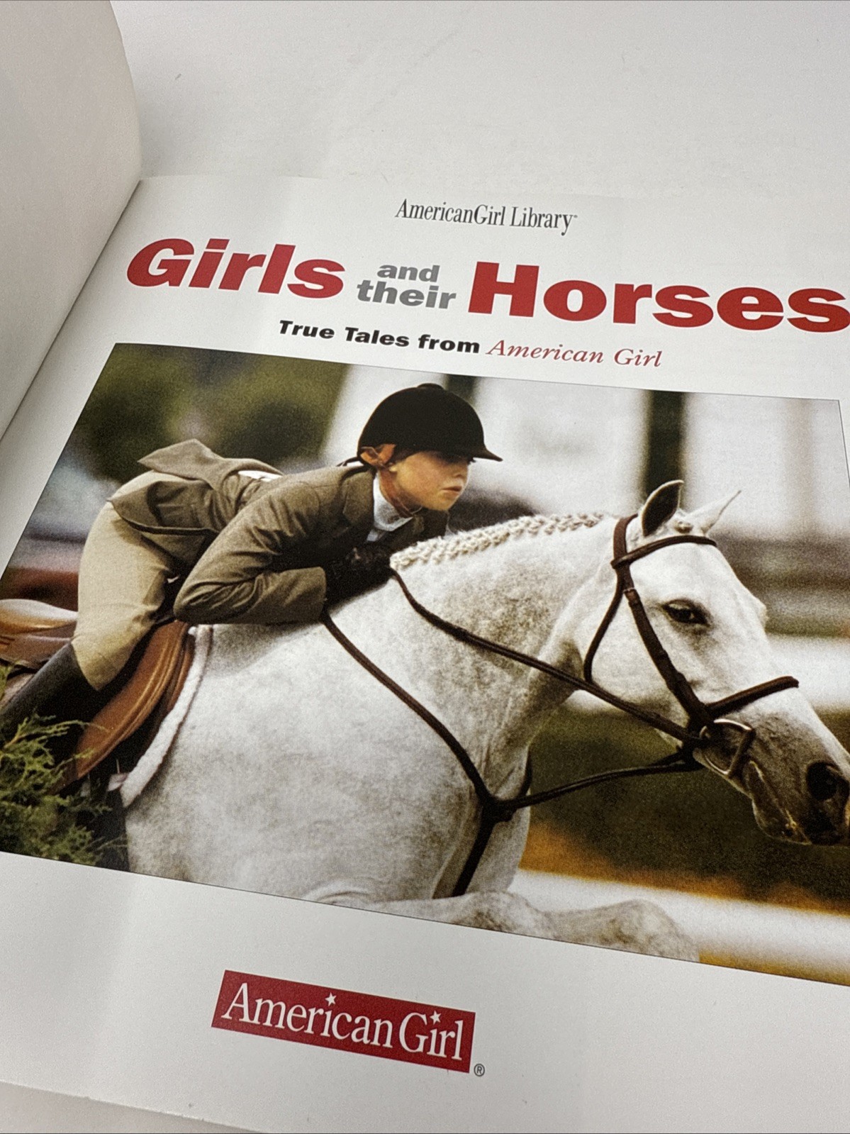 The American Girl Library: “Girls & Their Horses True Tales” Paperback Y2k Kids