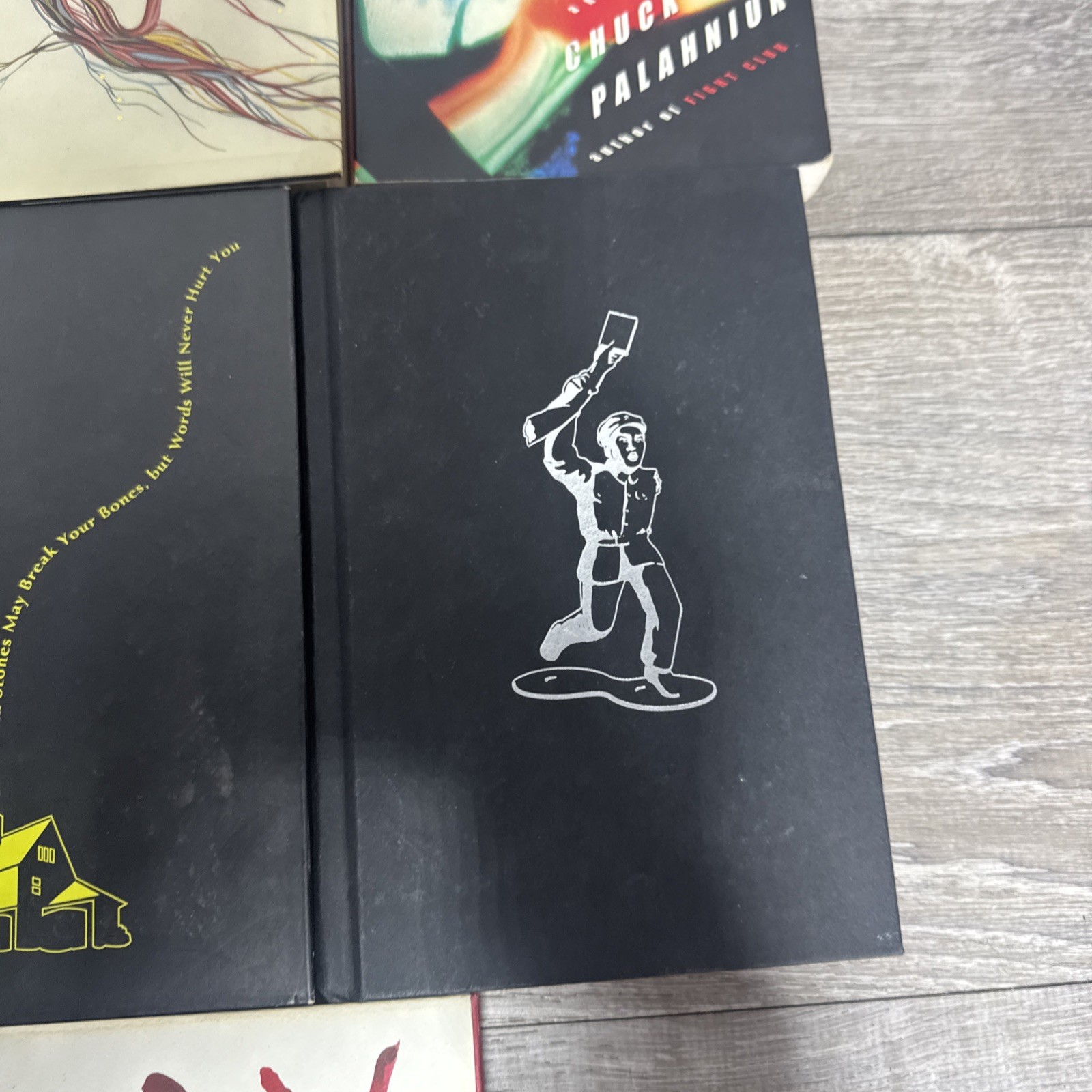 Chuck Palahniuk Book LOT Of 7 1st Addition Hardcovers & 2 Paperbacks