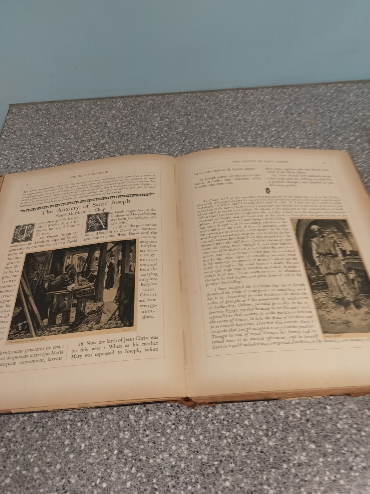 THE LIFE OF OUR LORD JESUS CHRIST Vols. 1-4 Tissot (1899) Beautiful illustration