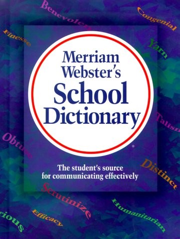 Merriam-Webster’s School Dictionary