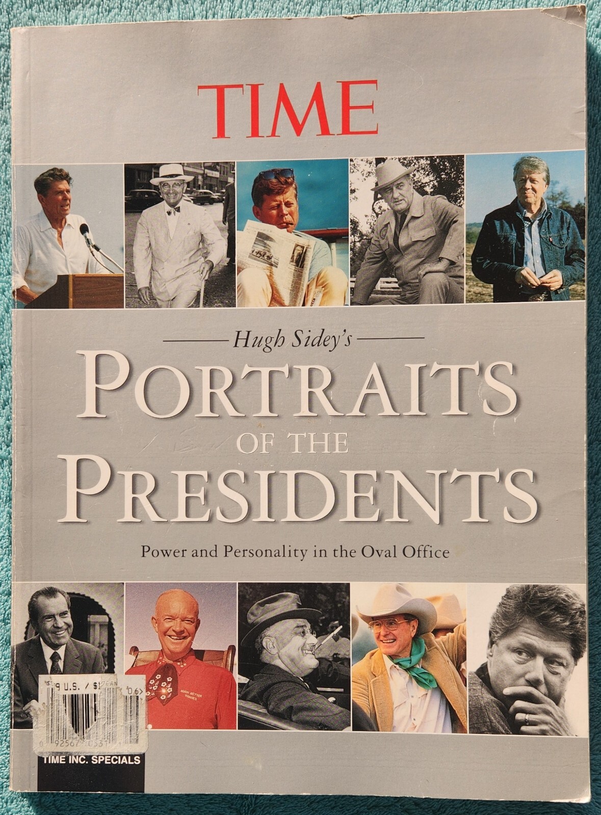 Portraits Of The Presidents By Hugh Sidey 2000 TIME Trade Paperback 186 Pages