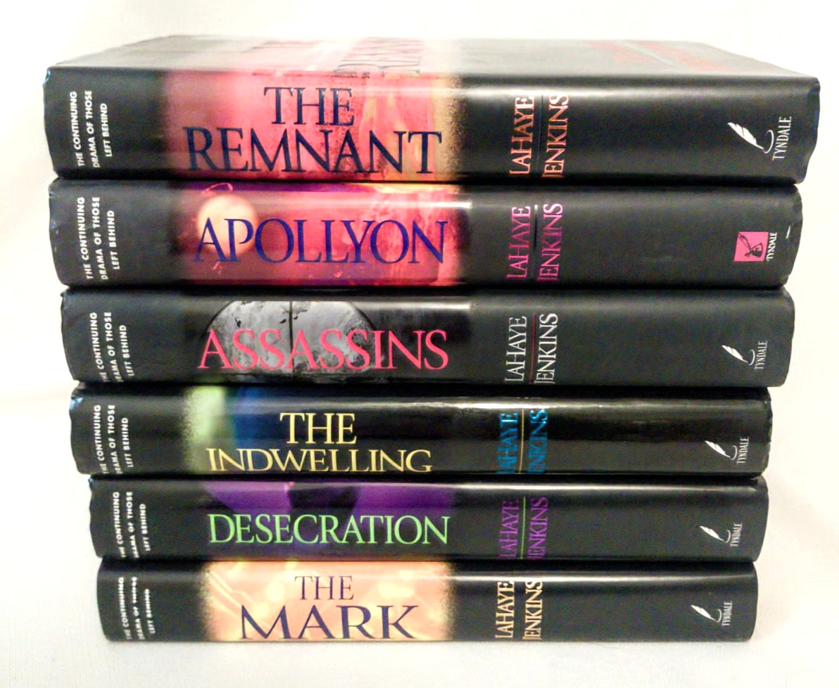Left Behind Series Books Hardcover 6 pc Religious Tim Lahaye Jerry B Jenkins