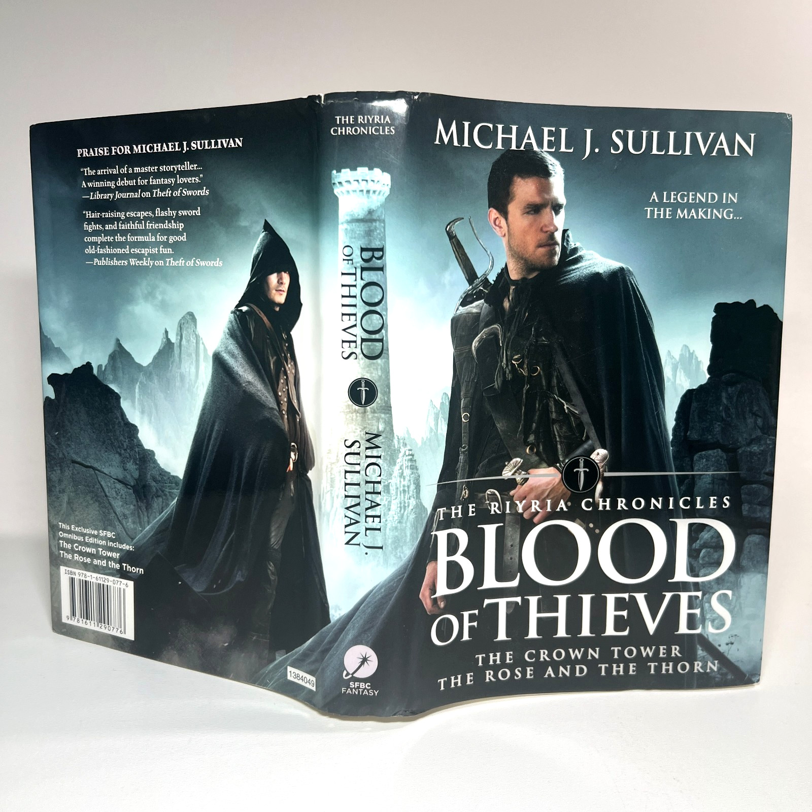 Blood of Thieves Michael J. Sullivan HC SFBC Omnibus Riyria Chronicles Books 1 2