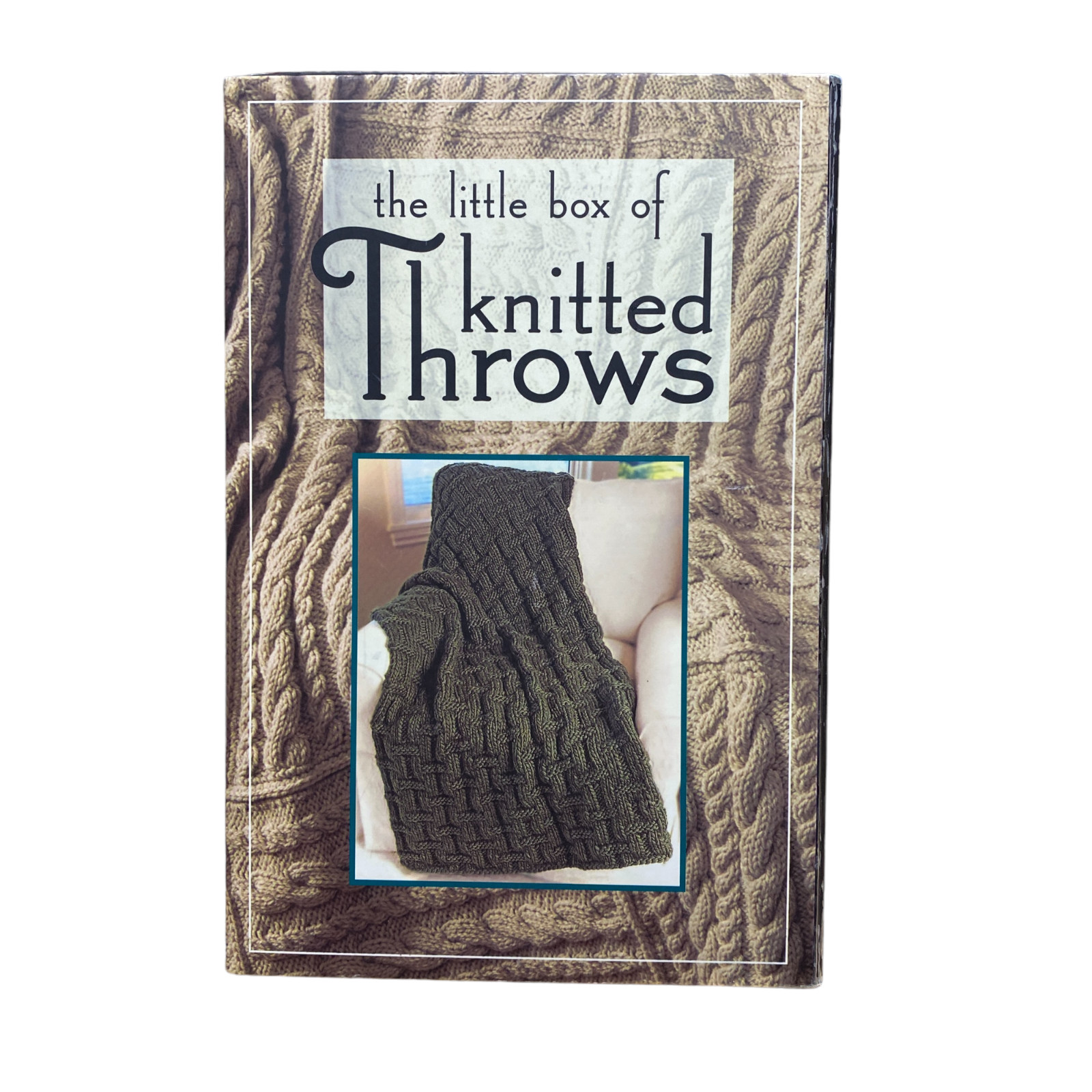 The Little Box of Knitted Throws by Martingale & Company (2005, Cards,Flash…