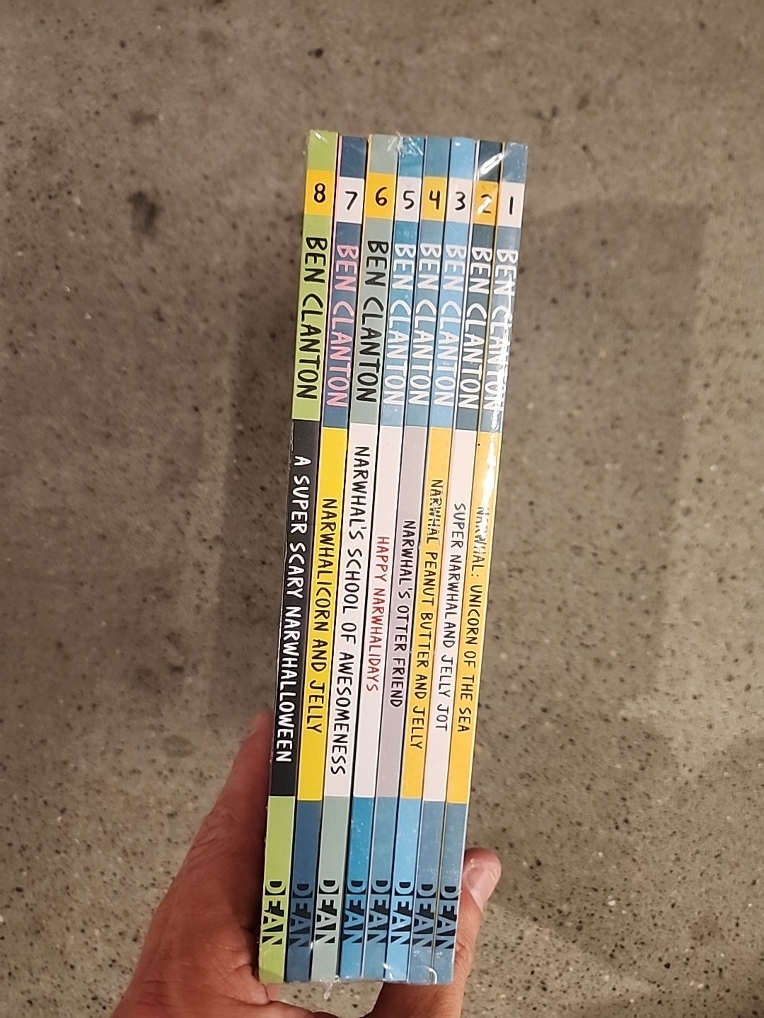 Narwhal and Jelly Series By Ben Clanton 8x Books Collection Set – Ages 4-8 Fs