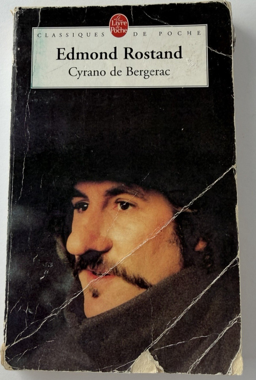 Cyrano de Bergerac by Edmond Rostand French Paperback 2003 Le Livre de Poche