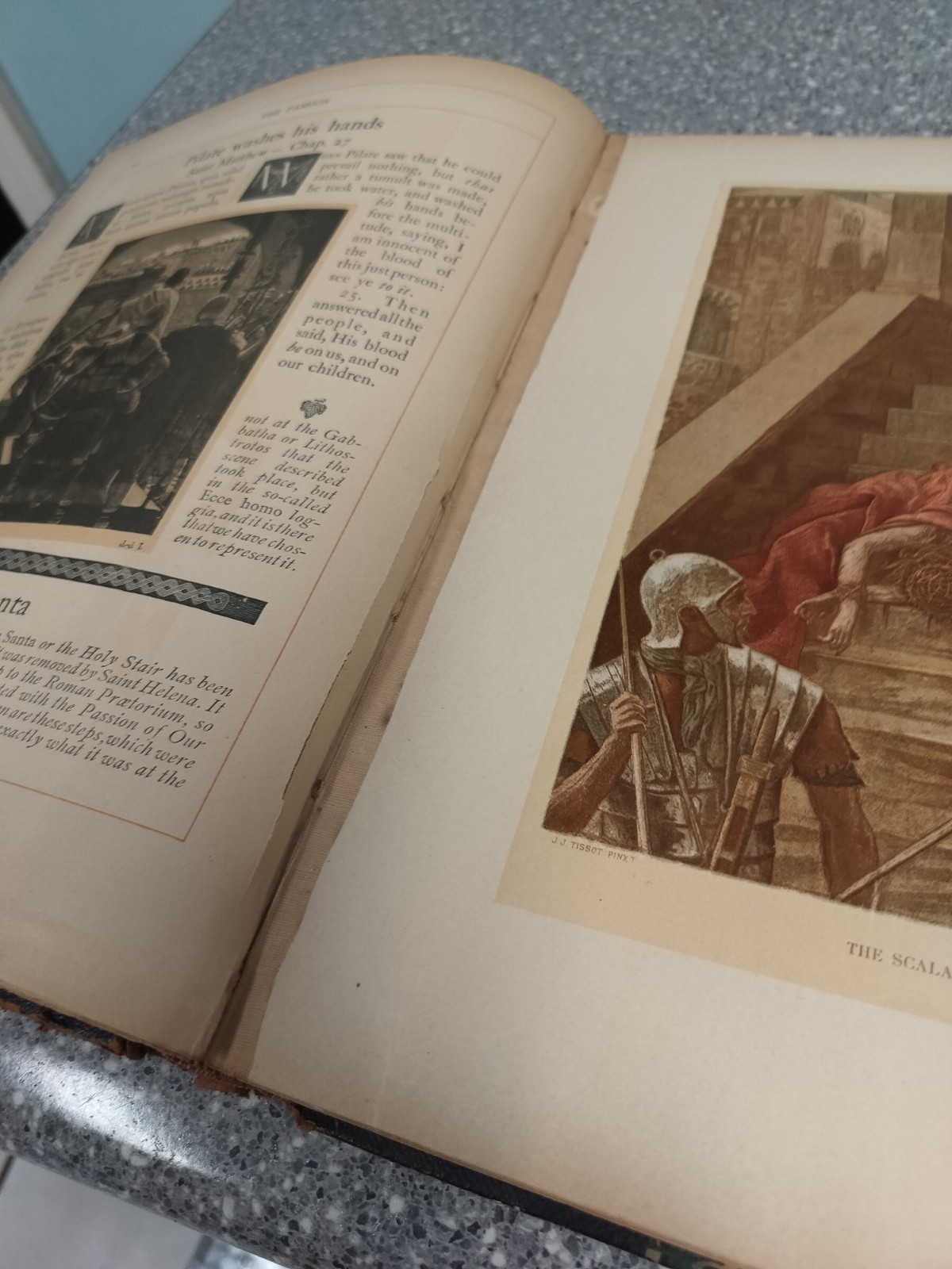 THE LIFE OF OUR LORD JESUS CHRIST Vols. 1-4 Tissot (1899) Beautiful illustration