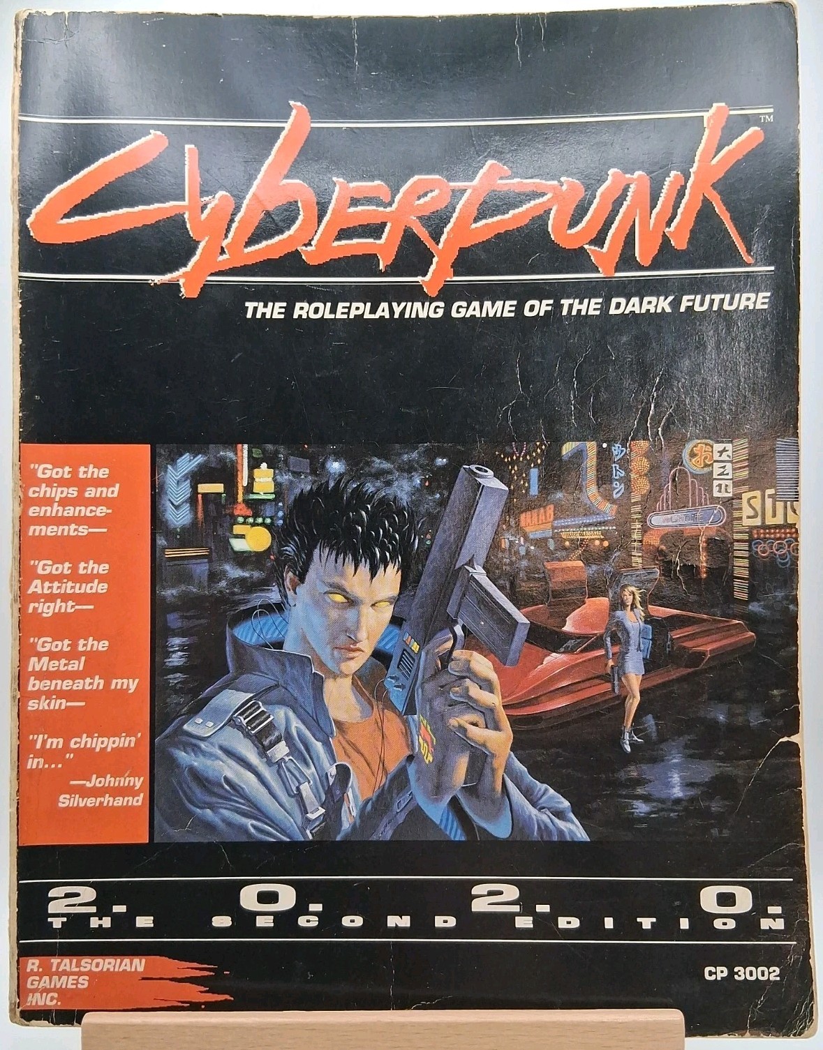 Cyberpunk 2020 2nd Edition Core Rulebook v1.0 RPG R Talsorian CP3002 | USED TR1