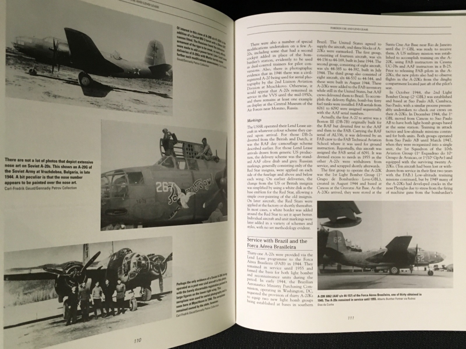 DOUGLAS HAVOC AND BOSTON The DB-7/A-20 Series by Scott Thompson Aircraft NEW HC