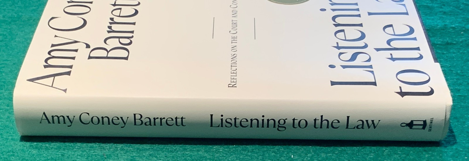 Listening to the Law Amy Coney Barrett SIGNED 1st/1st HC DJ Trump Supreme Court