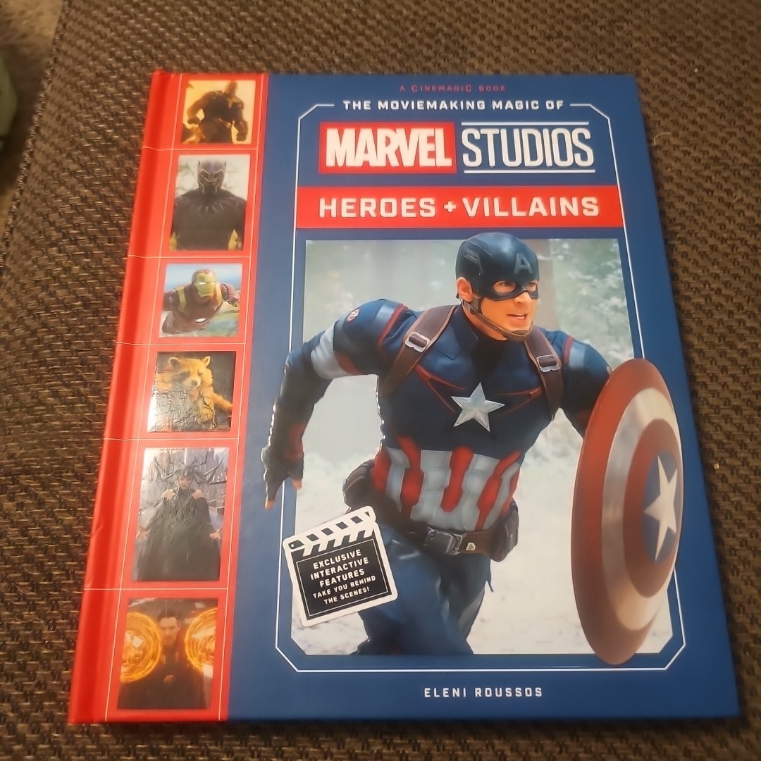 The Moviemaking Magic of Marvel Studios: Heroes & Villains By El 11.25x 9.25″