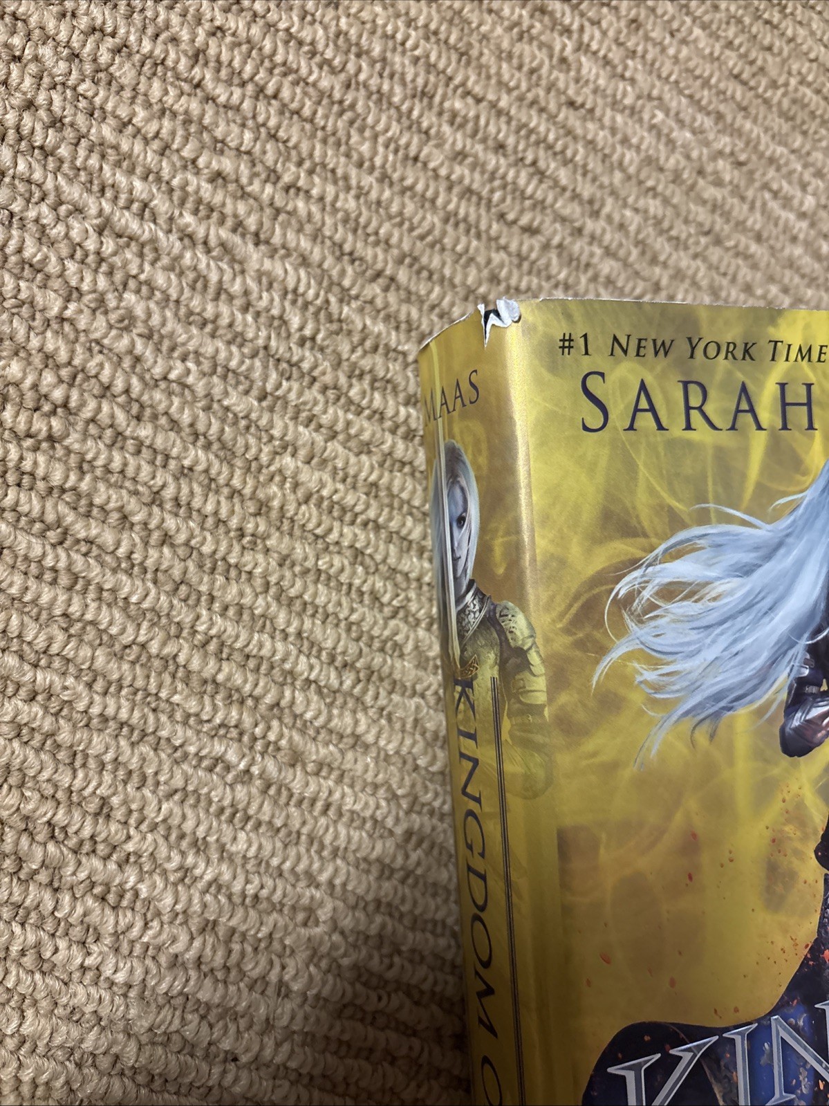 Kingdom of Ash by Sarah J. Maas Hardcover Original Cover OOP