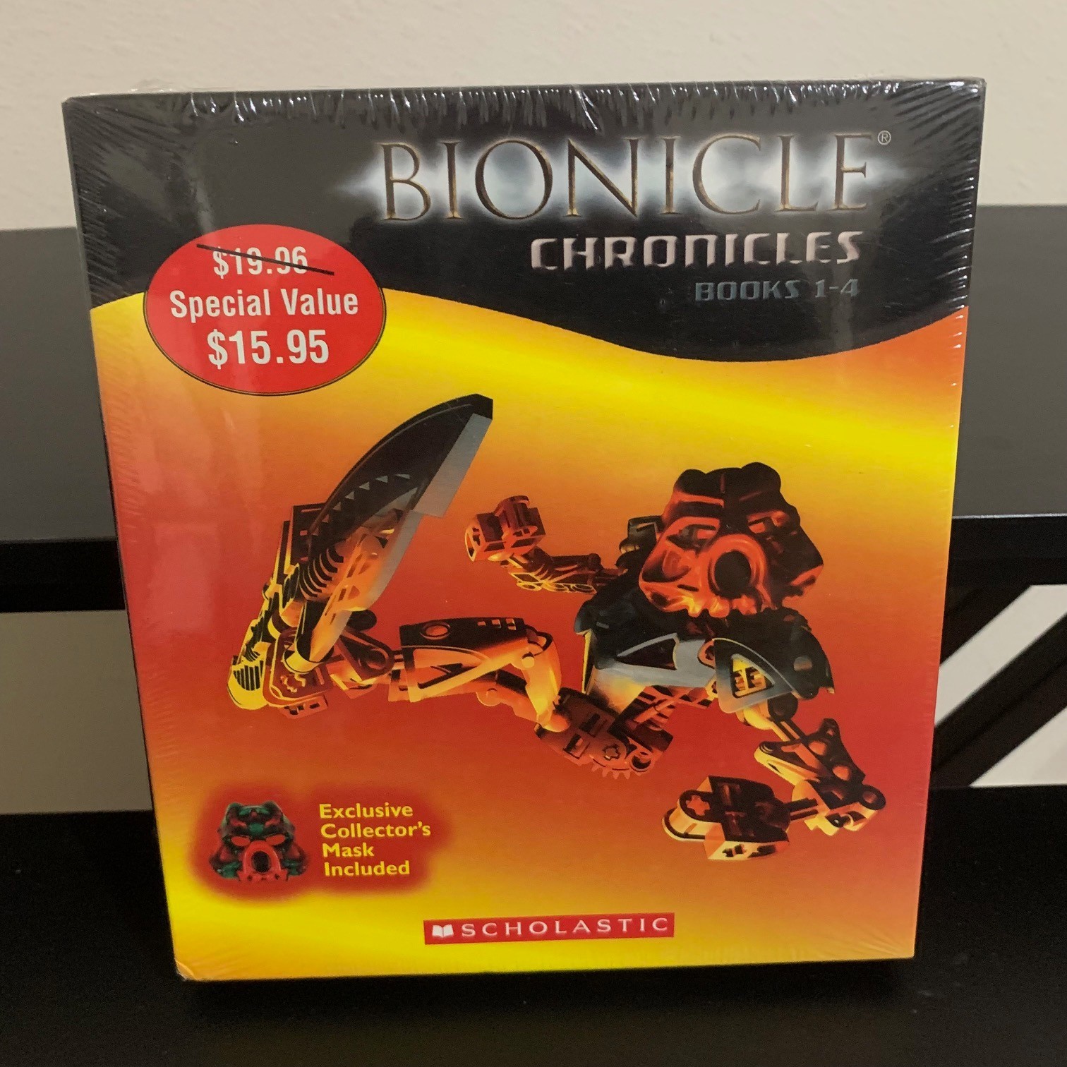 Bionicle Chronicles Book Set Nos. 1-4! New and Factory Sealed! Free Shipping!