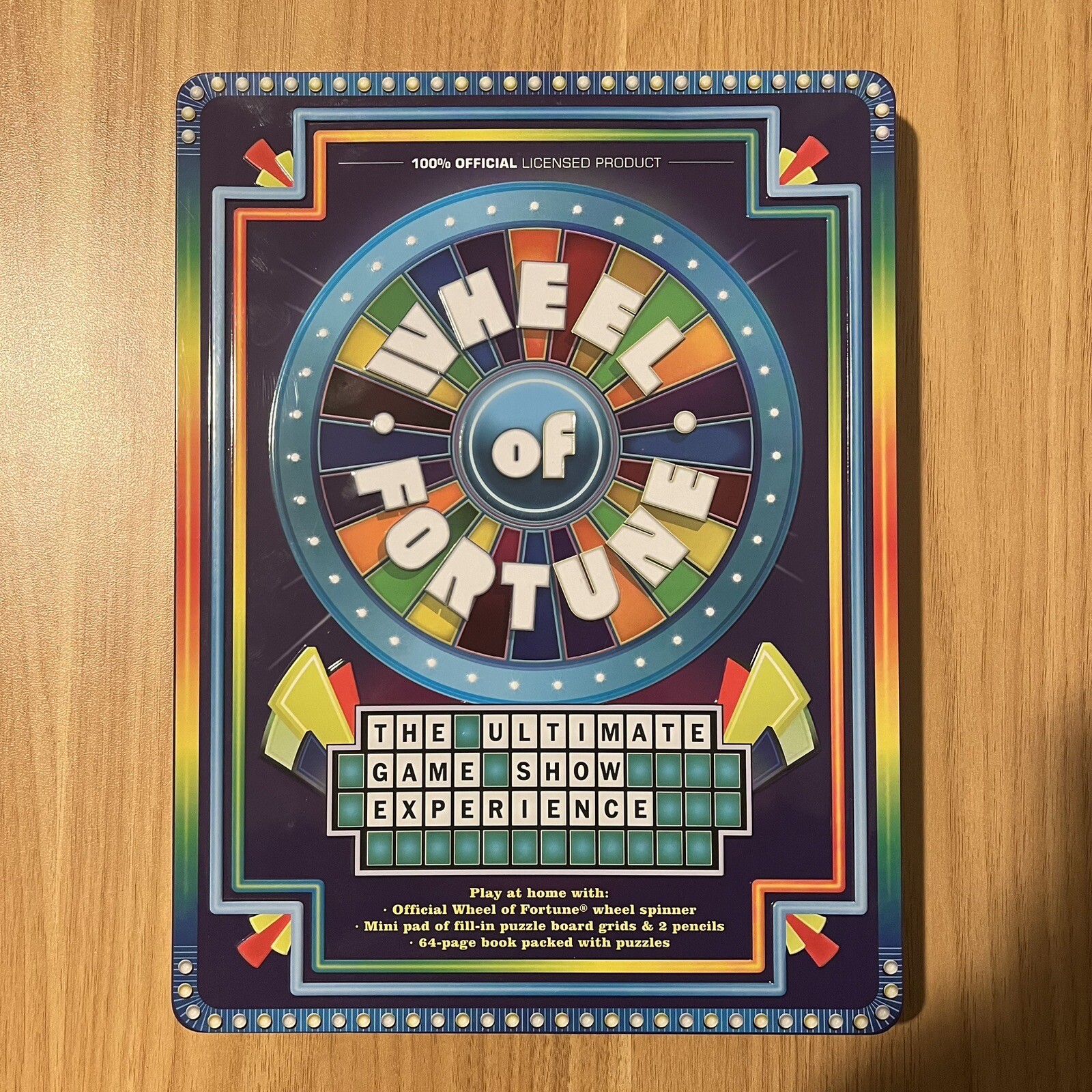 Wheel of Fortune Game Tin Igloo Books NEW