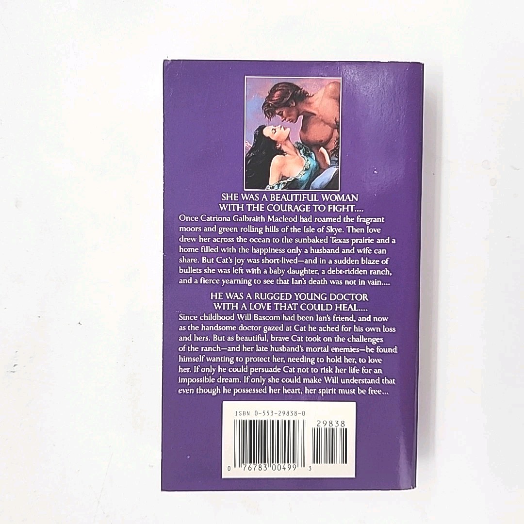 Highland Flame by Stephanie Bartlett 1st Bantam Edition 1992 Mass Market Book