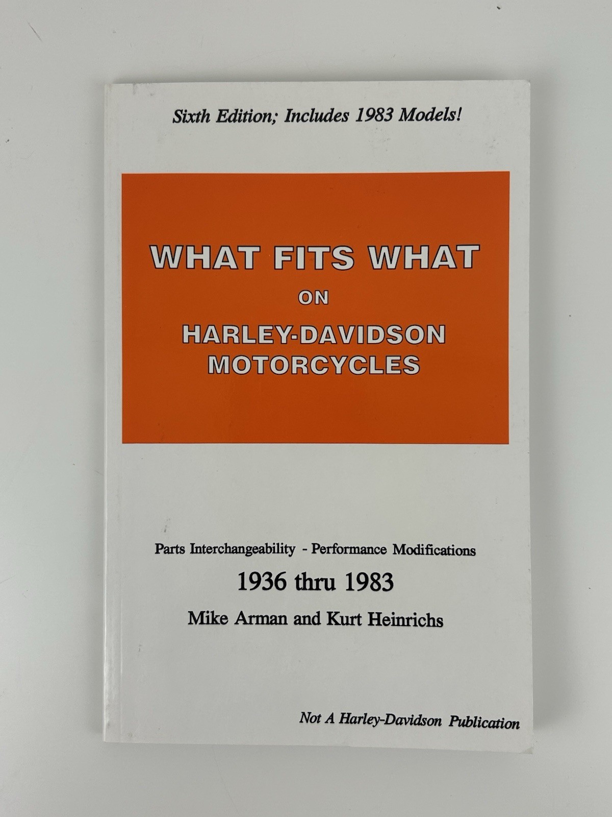 What Fits What on Harley-Davidson Motorcycles 1936 Thru 1983 – Arman & Heinrichs