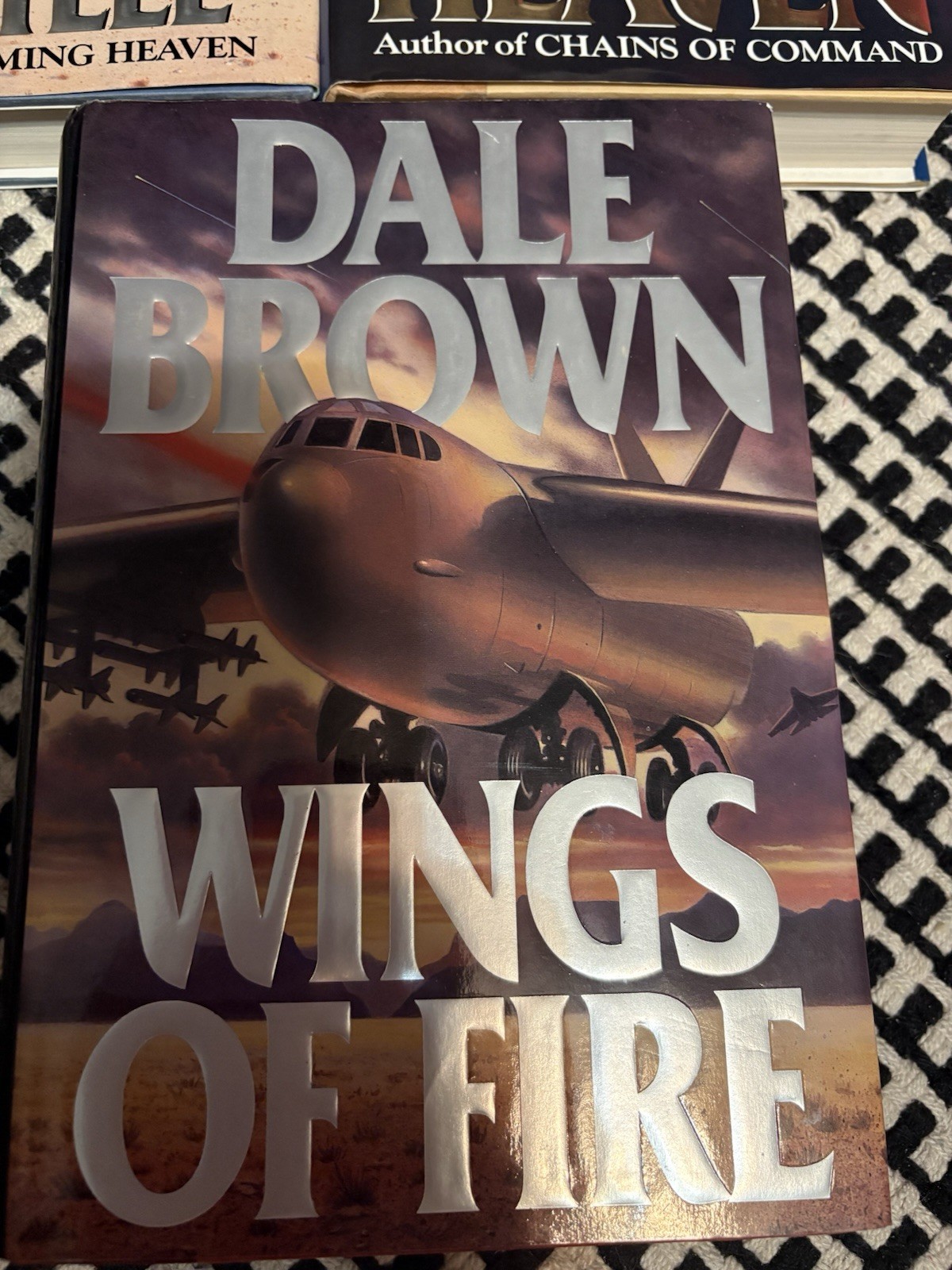 Dale Brown Books – 3 Books- Storming Heaven, Wings Of Fire, Shadows Of Steel