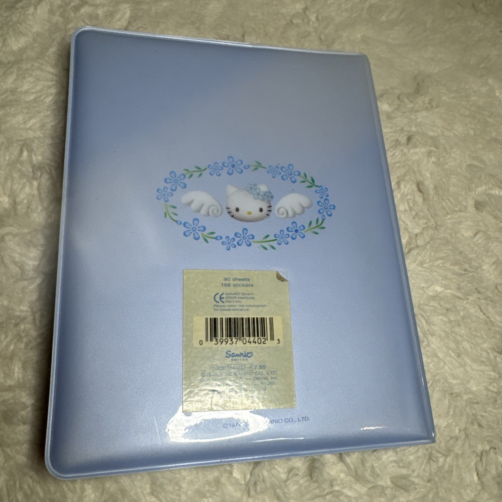 Vintage Sanrio Hello Kitty Blue Angel Student Planner & Journal 2000 & 2001 Set