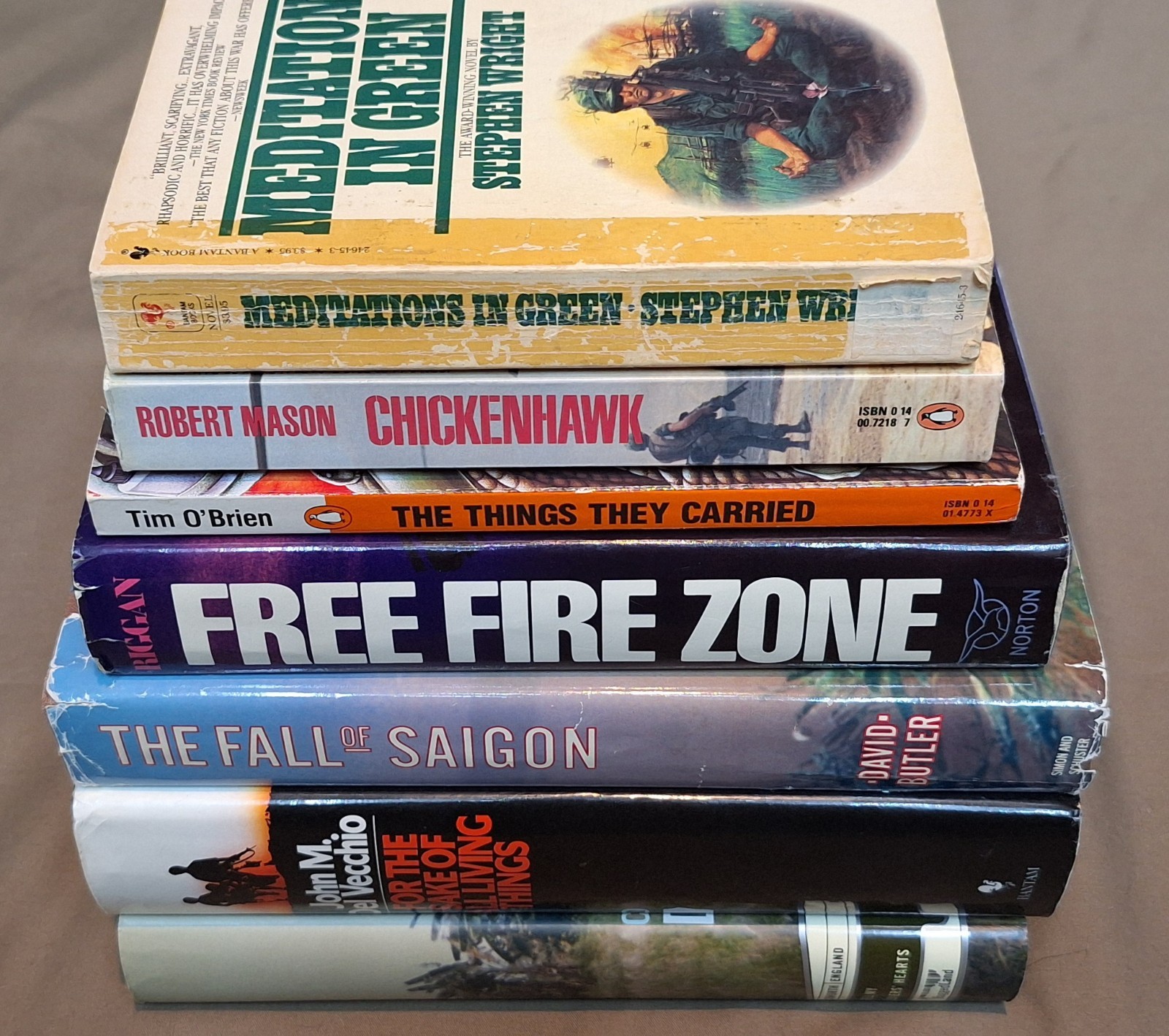 Vietnam Military History War Saigon – Hardcover & Paperback – Books – Lot of 7
