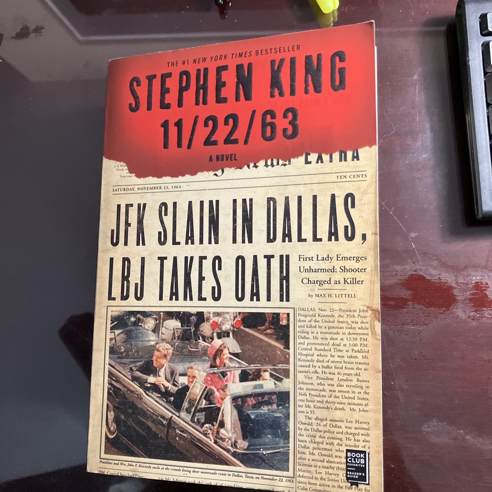 11/22/63 by Stephen King, NEW Softcover, FREE SHIP