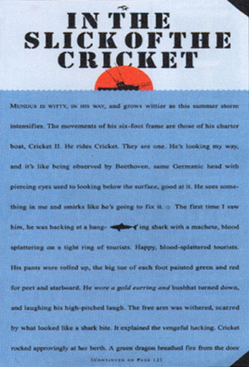 In the Slick of the Cricket: The True Story behind the,Epic