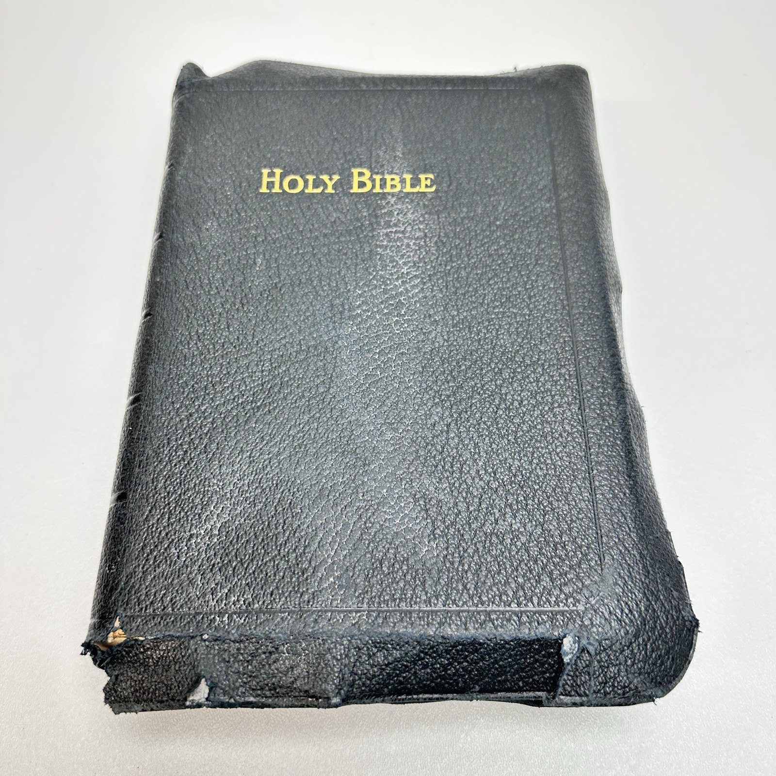 Vintage Holy Bible Self-Pronouncing King James Version – 1940’s Natl Bible Press