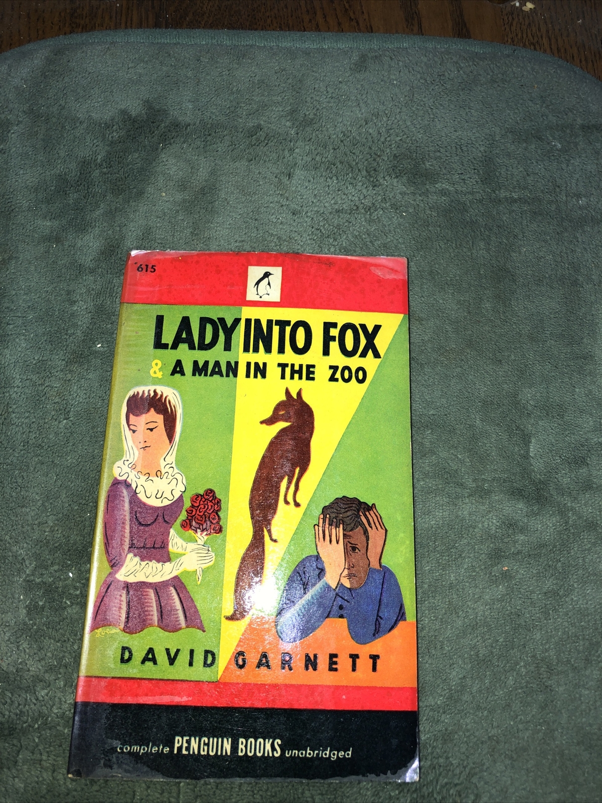 1946 Lady Into Fox by D. Garnett. Penguin Paperback. Small Thin Pb. 148 pages