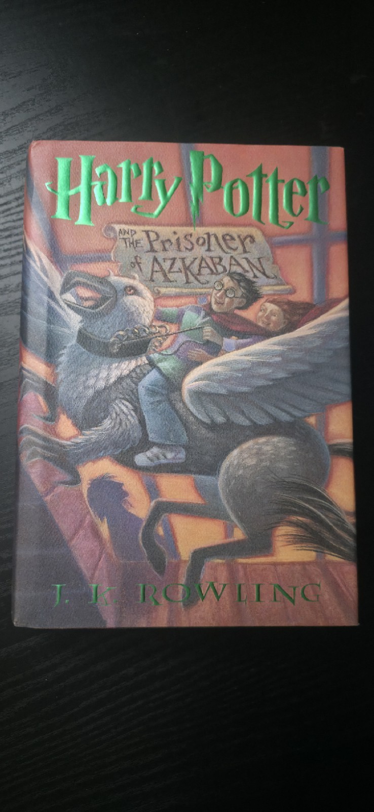 J.K. Rowling Harry Potter Prisoner of Azkaban Hardcover Scholastic 1999 Bk. 3