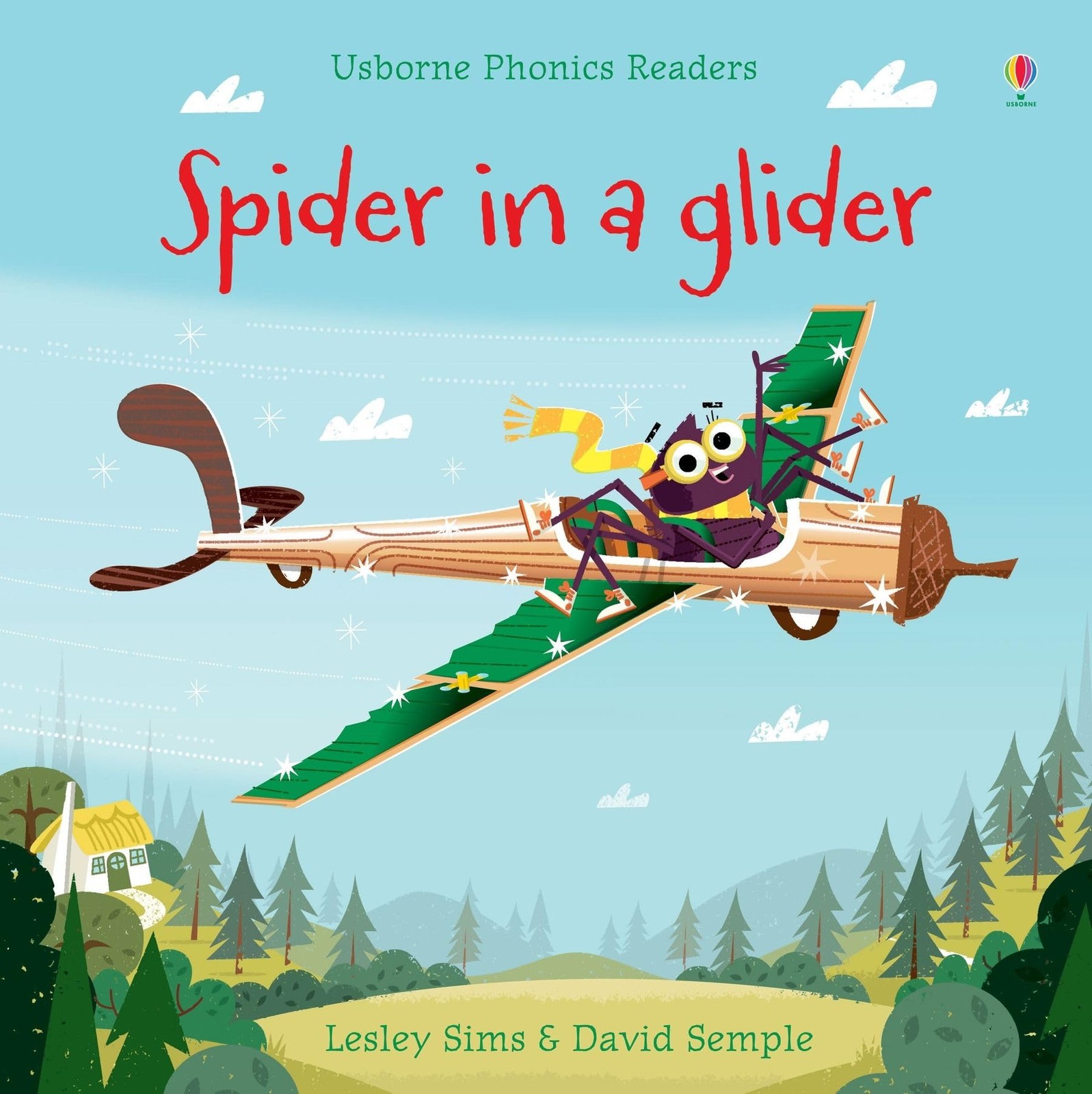 Spider in a Glider (Phonics Readers) – paperback Sims, Lesley|Semple, David