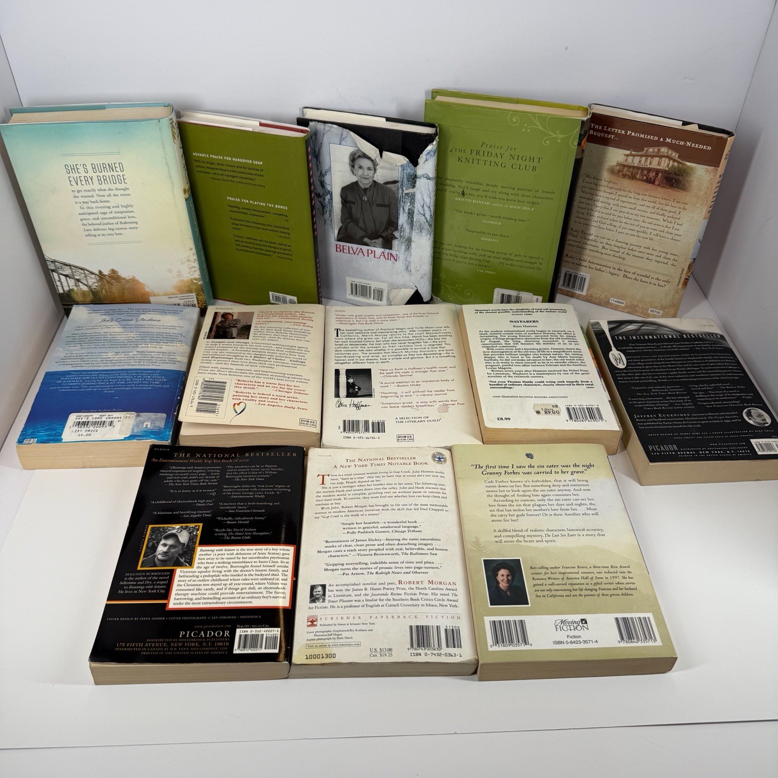 Lot Of 13 Romance Novels Hardback And Paperback Books Random Mixed Authors
