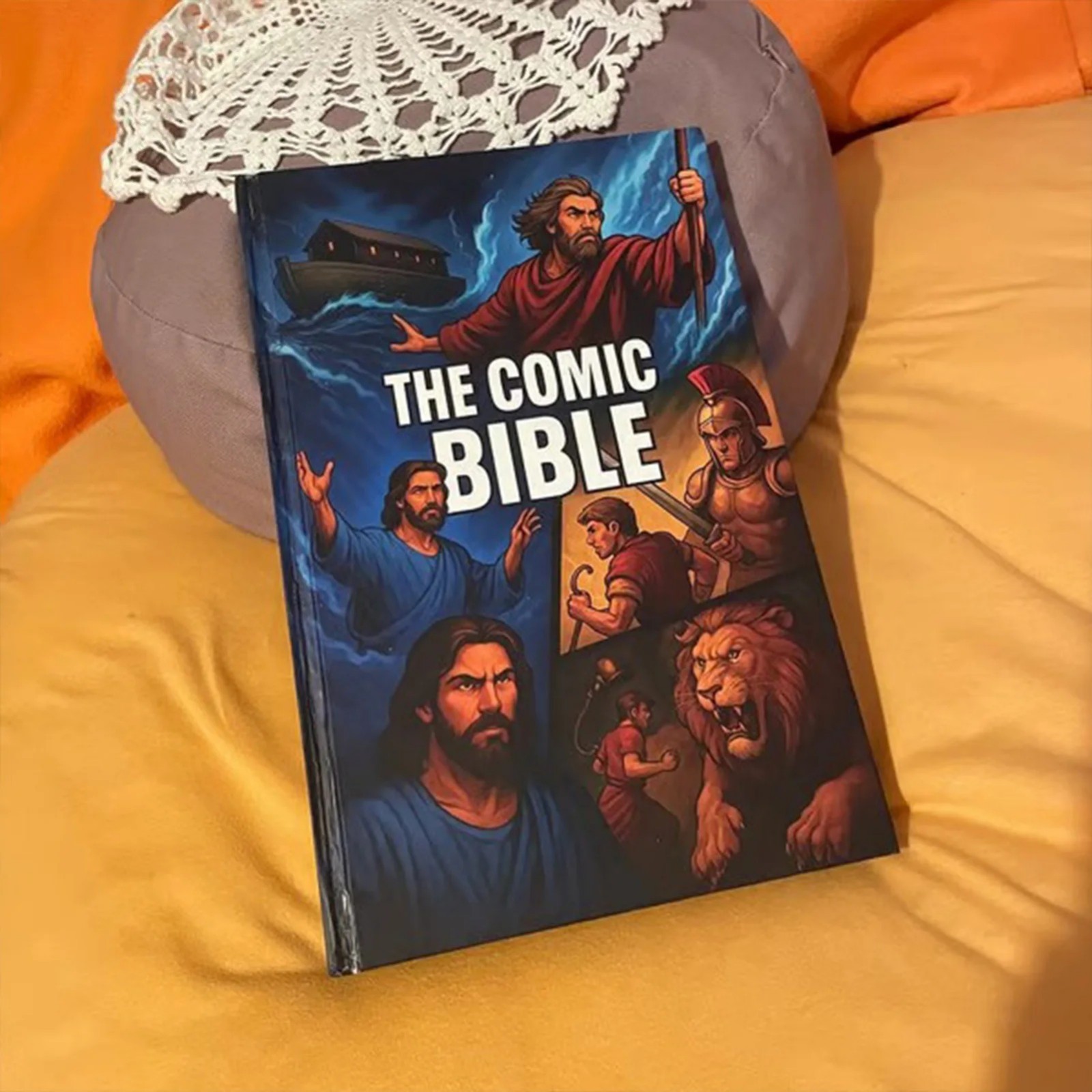 The Comic Bible Book Fun Artwork And Age-Appropriate Text Easy-To-Read Stories