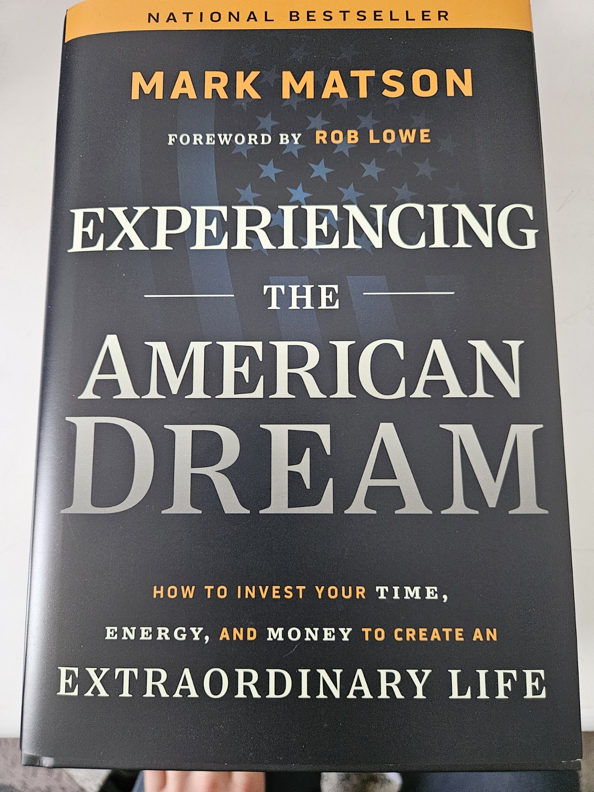 Mark Matson Experiencing The American Dream (Hardback)