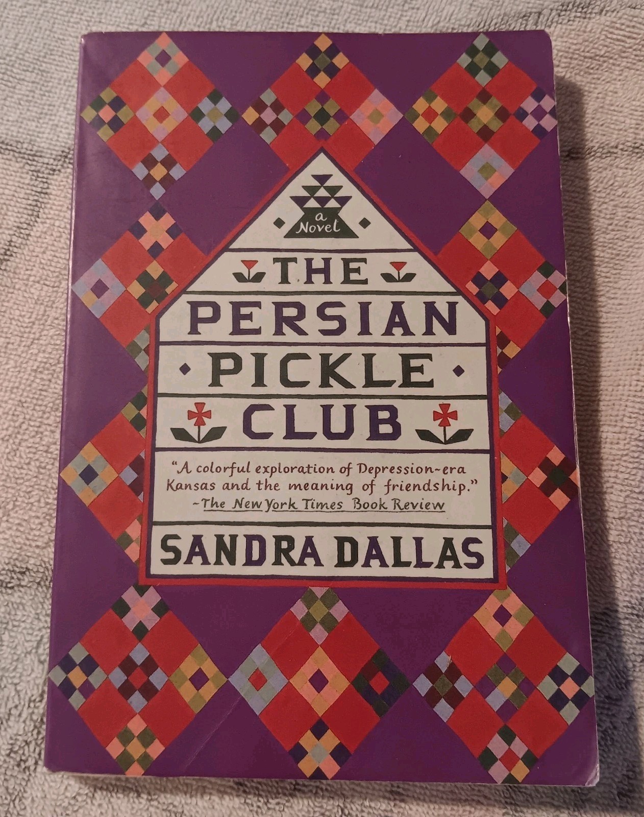 The Persian Pickle Club by Sandra Dallas (1996, Trade Paperback) Book Novel