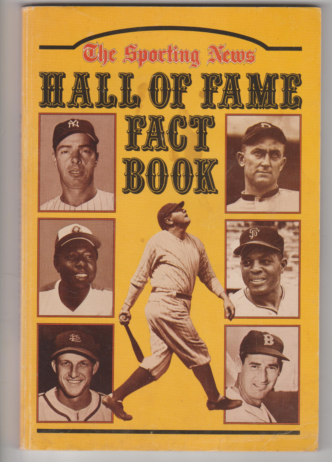 The Sporting News Hall Of Fame Fact Book 1983 PB DiMaggio Cobb Mays MLB Baseball