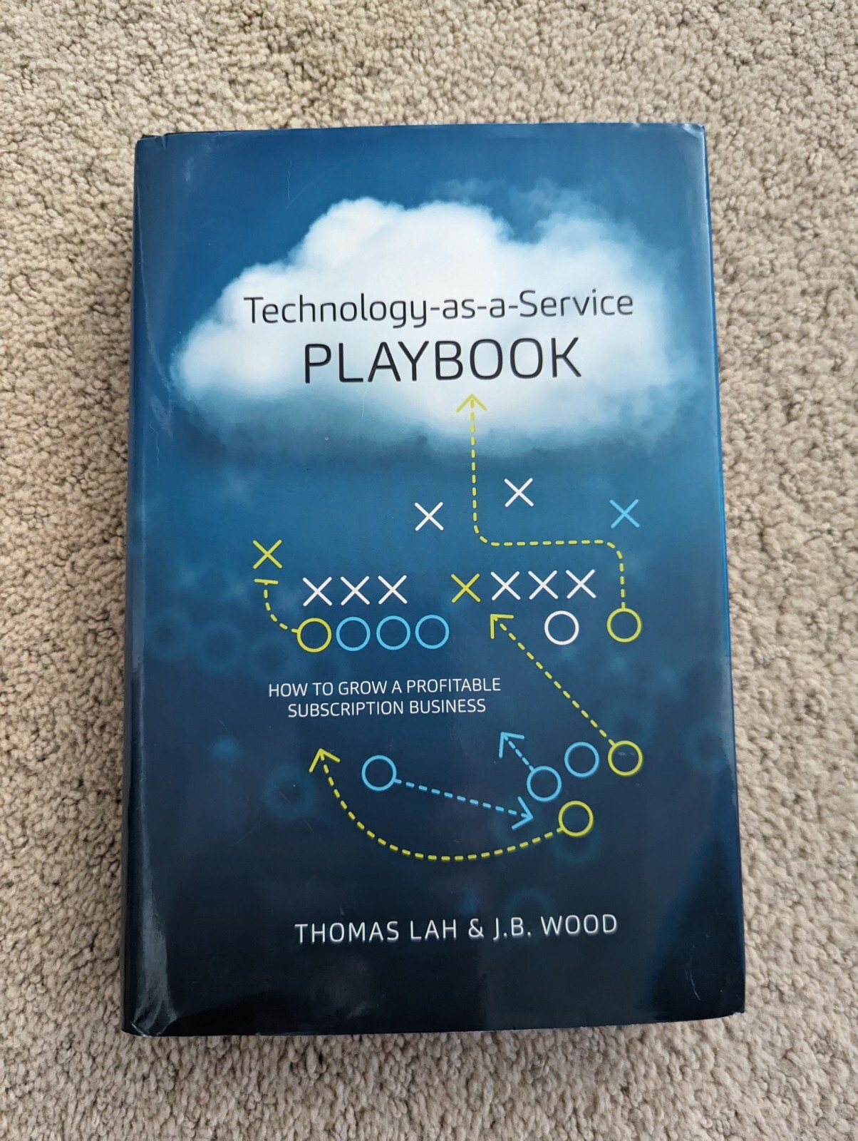 Technology-as-a-Service Playbook Thomas Lah JB Wood Hardcover Business Book