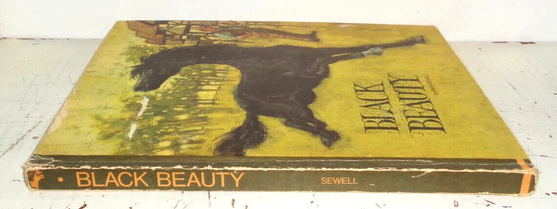 Vintage 1969 Black Beauty HC Book printed Classic Press Educator Classic Library