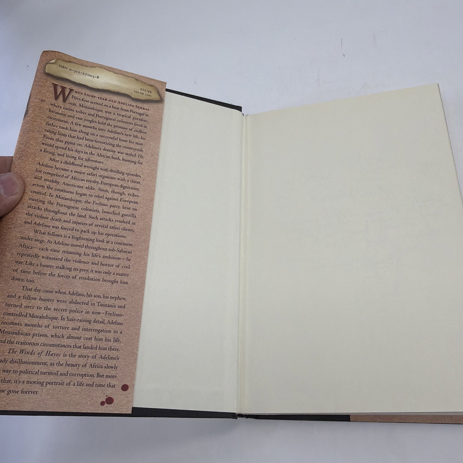 The Winds of Havoc: A Memoir of Adventure and Destruction in Deepest Signed