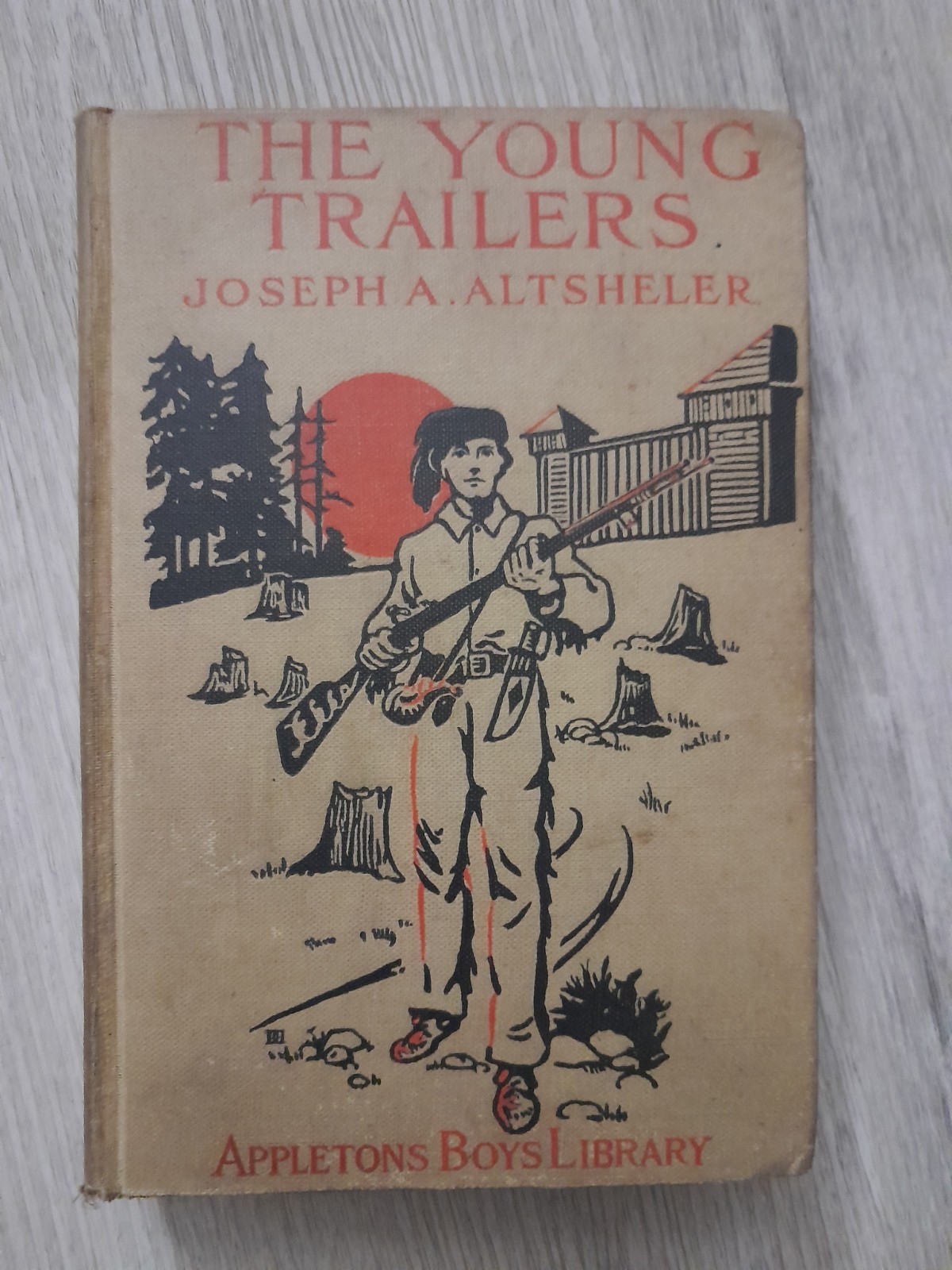 1912 The Young Trailers: A Story of Early Kentucky Joseph A. Altsheler Hardcover
