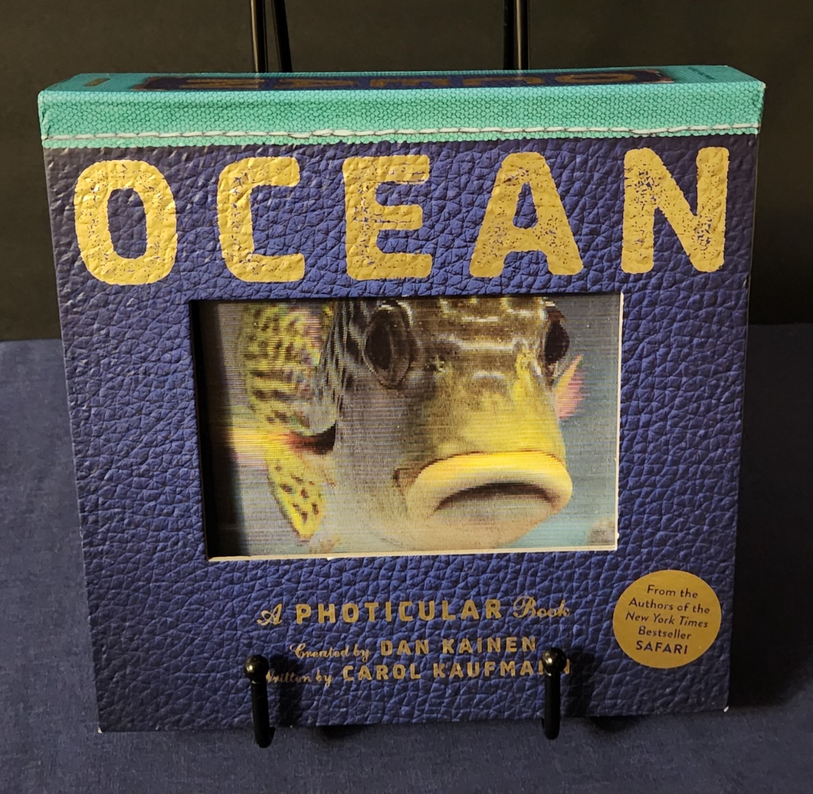 Set of 4 Dan Kainen Photicular Books Jungle Wild Ocean Outback Motion Rare