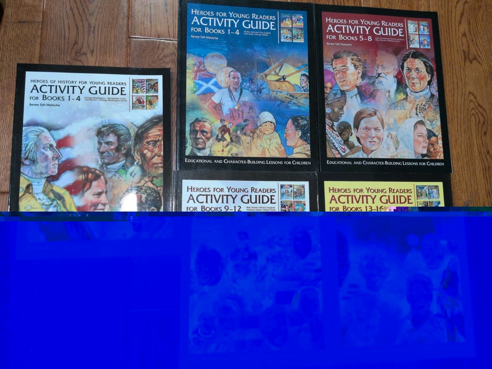 Heroes for Young Readers Activity Guide Books 1-4, 5-8, 9-12, 13-18; History 1-4