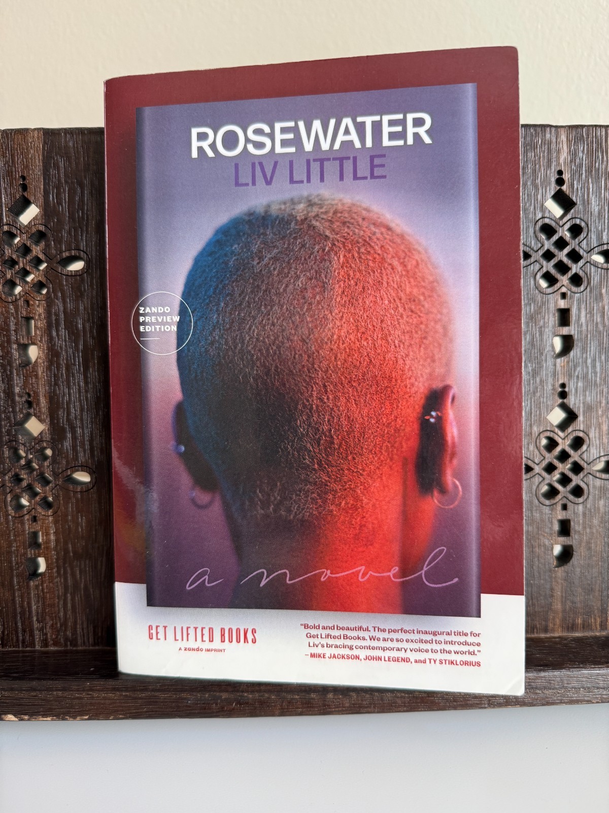 Rosewater Liv Little ARC Advance Reader Copy 2023 Zando Preview LGBTQ Novel