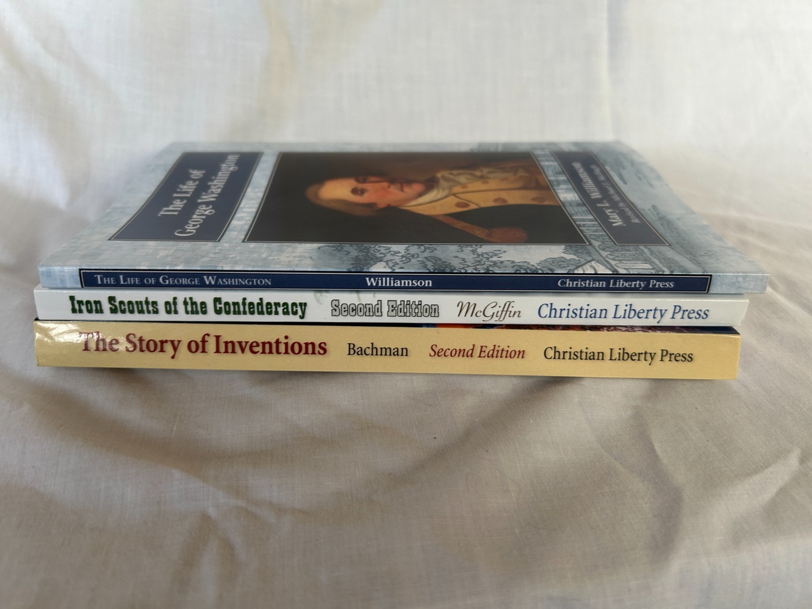 Lot 3 – Christian Liberty Press Homeschool Inventions Washington Iron Scouts