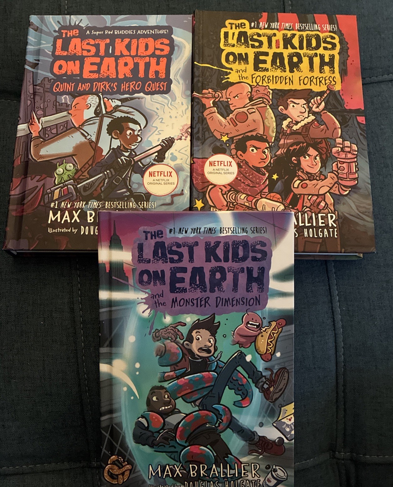 The Last Kids on Earth Vol 7.5, 8, 9 Hardcover