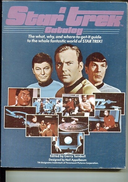 STAR TREK CATALOG 164-PAGES ALL THINGS STAR TREK 1979