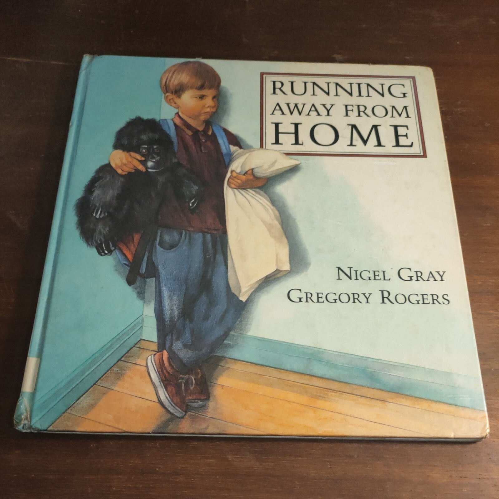 Running Away From home by Nigel gray hardcover ex library illustrated childrens